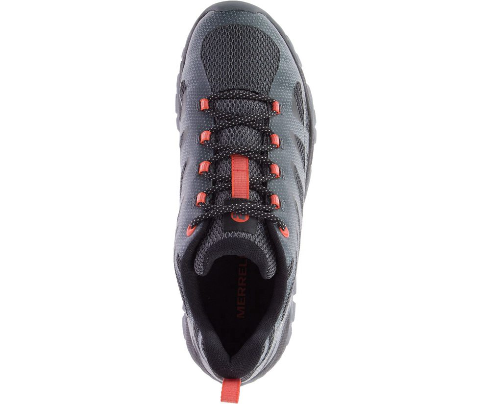 Merrell Hiking Shoes Grey - Moab Edge 2 Waterproof - Mens 50CEYNIOT